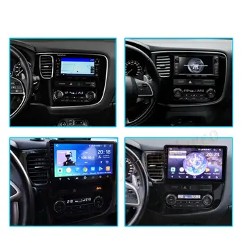 ZWNAV Android 10.0 DSP Carplay Car multimedia-IPS skærm, Ingen DVD-Afspiller Radio For Mitsubishi Outlander 2013 - 2018 GPS-Navigation