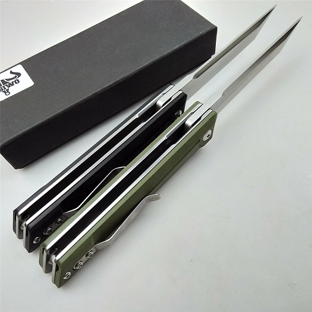 KESIWO J051 folde kniv kniv D2 taktiske lomme camping overlevelse knive flipper G10 håndtere jagt Bærbare køkken EDC værktøj