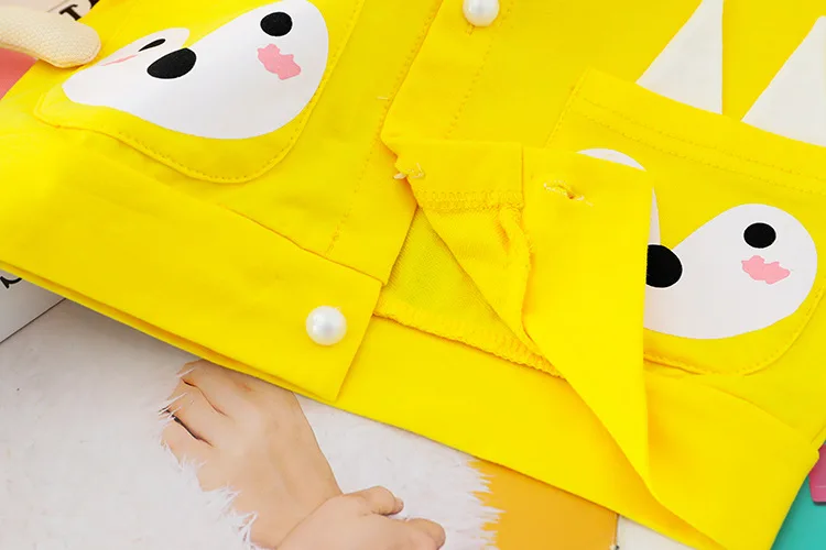 2021 Nye Barn Baby Pige satte Foråret Casual Cartoon Kids Jakke +Bukser 2stk Spædbarn Tøj Sæt, der Passer til Toddler Girls Outfit