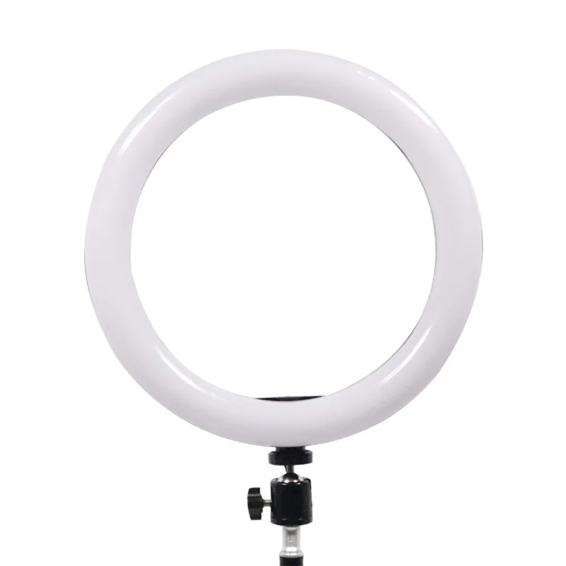 26cm/10tommer LED Dæmpbar ring lamper Med phone clip bærbare gulvtæppe belysning lampe Stativ Stativ, Makeup Video Live Studio