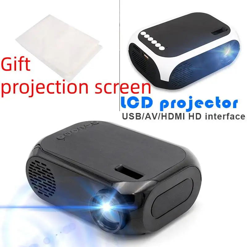 BLJ ' -111 hjemmebiograf LCD-Projektor, USB/AV/HDMI-Grænseflade HD mini-digital video film Spiller LED Android Film, Spil Proyector