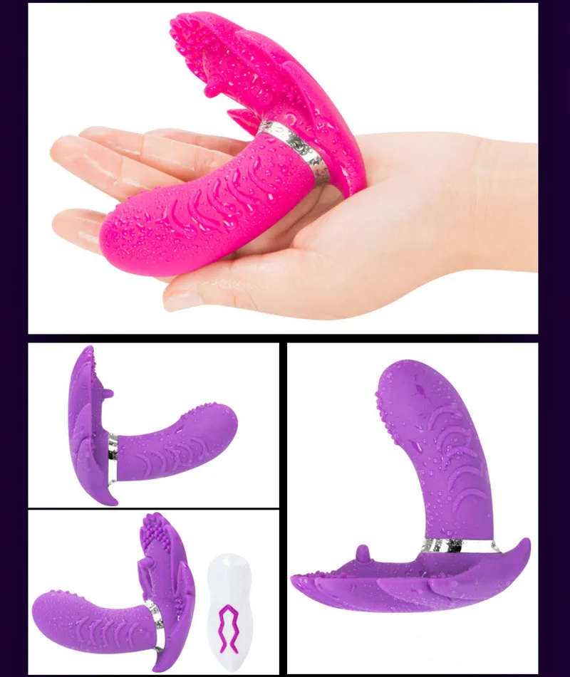 Trådløs Fjernbetjening Stropløs Dildo Vibrator Lå på Trusser G-Spot Klitoris Stimulator Anal Vibrations-Tungen slikke Sex Legetøj til Kvinder