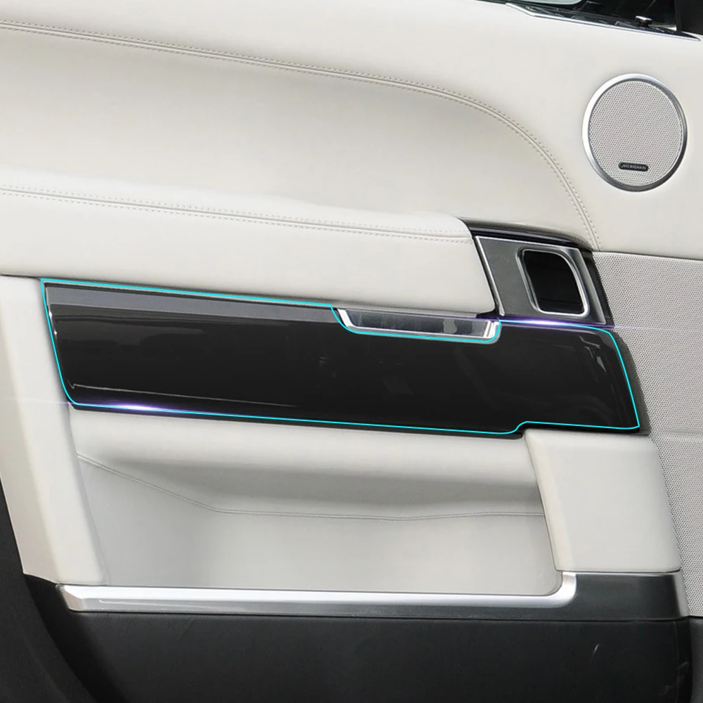Anti Ridse Klart Bilens Interiør Transparens Film, Konsol-Panel Dekoration Beskyttende Mærkat for Land Rover Range Rover Vogue