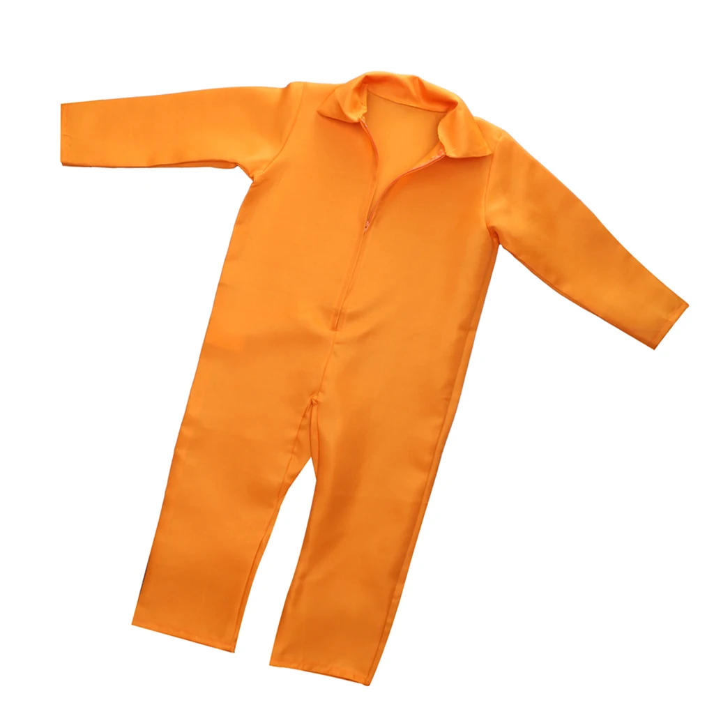 Dømme Stag Part Fancy Kostume, Mens Drenge Fange Samlede Orange Buksedragt