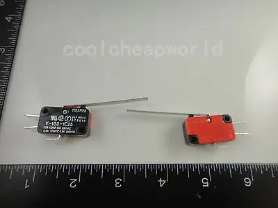 20pcs V-153-1C25 Lange Lige Hængsel Håndtag Type SPDT Micro Switch Limit Switch