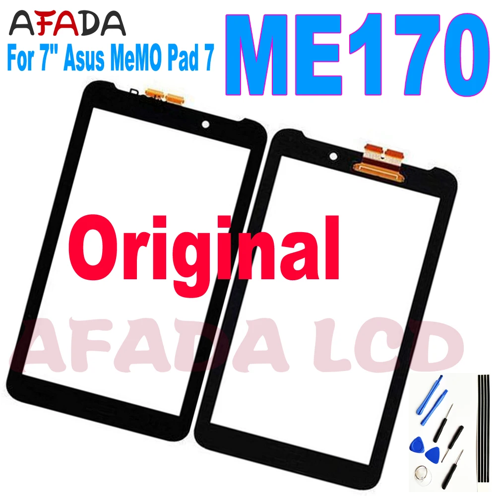 Den oprindelige Asus Fonepad 7 ME170 FE170CG ME170CG K012 k017 Digitizer Touch Screen Panel Sensor Glas Udskiftning Ikke LCD-Fortrængningspumpe