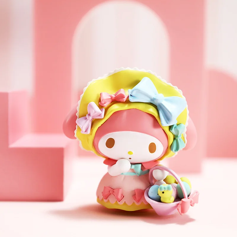 8 Style Melodi Tea Party-Serie Blind Kasse Legetøj Dukke Tilfældigt Søde Anime Figur Gave