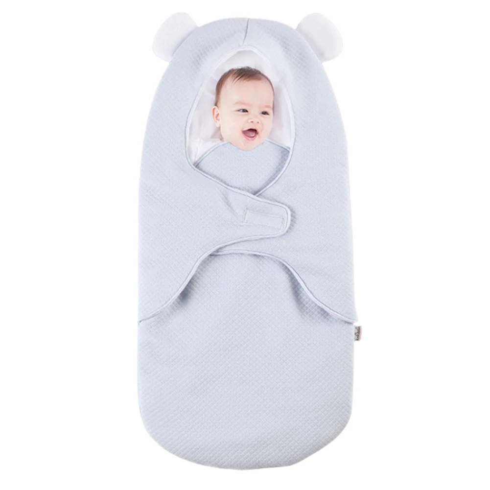 Baby Wrap Swaddle Tæppe Soft Baby Sove Sæk Pose Klapvogn Wrap for 0-8 Måneder Infant Piger og Drenge