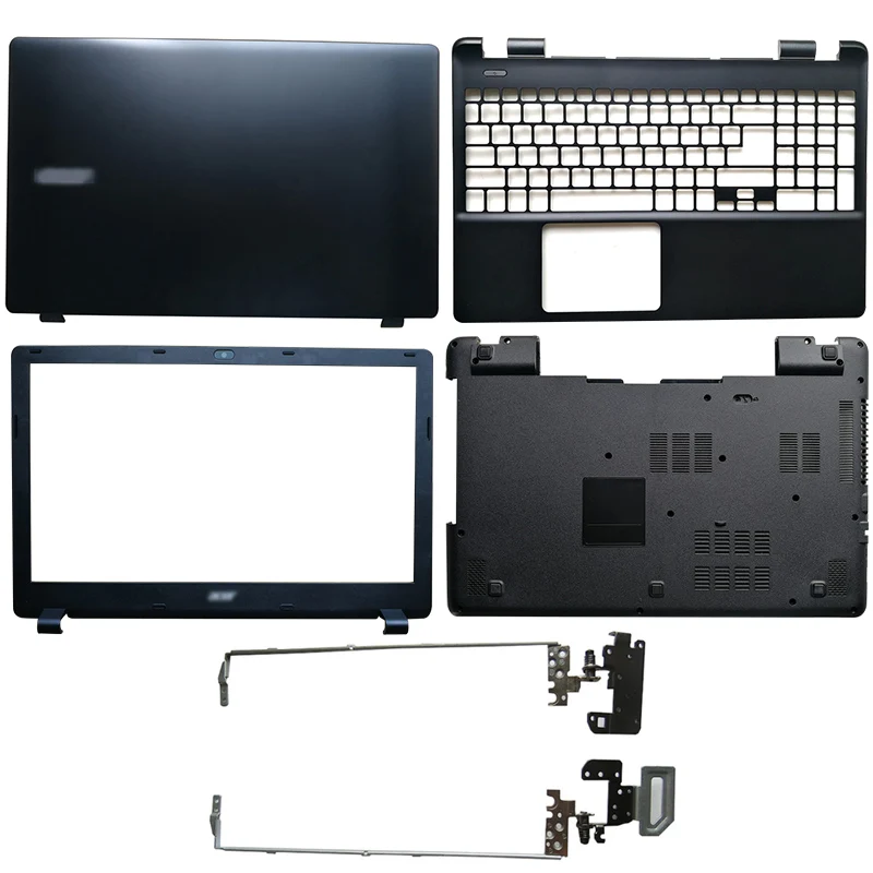 NY For Acer E5-571 E5-551 E5-521 E5-511 E5-511G E5-511P E5-551G E5-571G LCD-Back Cover/frontdækslet/Hængsler/Håndfladestøtten/Bund-Sag