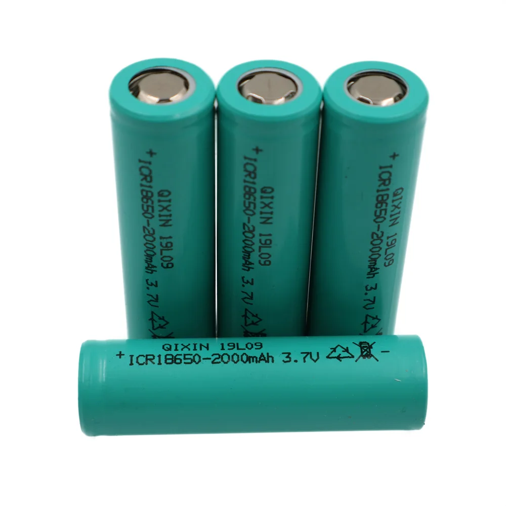 C&P Li-ion-2000mAh 5pcs 18650 batterier celle høj el-værktøj udtømningshastighed 20A, 10C 18650 li-ion Kina batteri e-cigaret 2.0 Ah