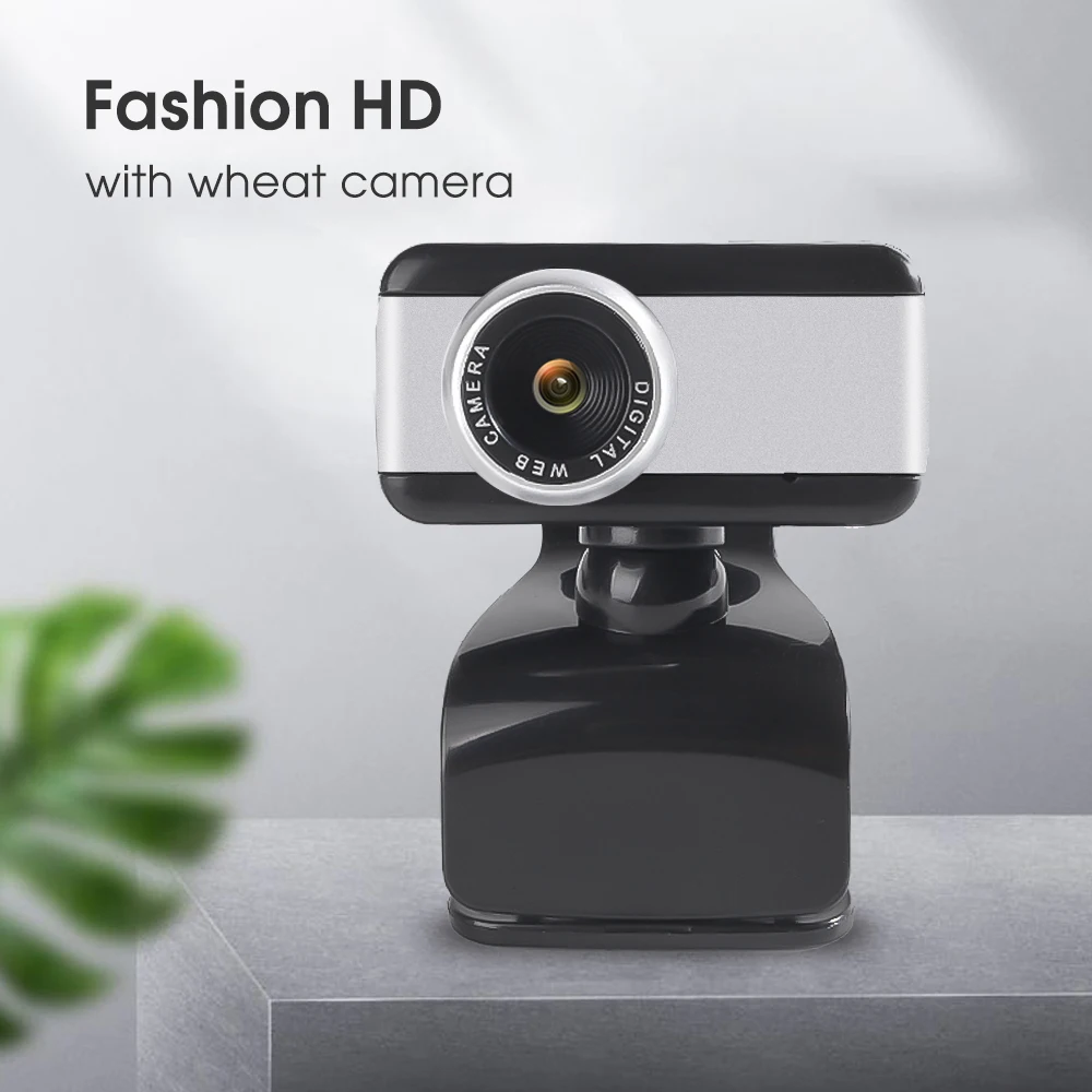 Ny Digital USB-50M Mega Pixel Webcam Stilfulde Rotere Kameraet HD Web Cam Med Mic Mikrofon Klip til Bærbare PC, Bærbare Computer
