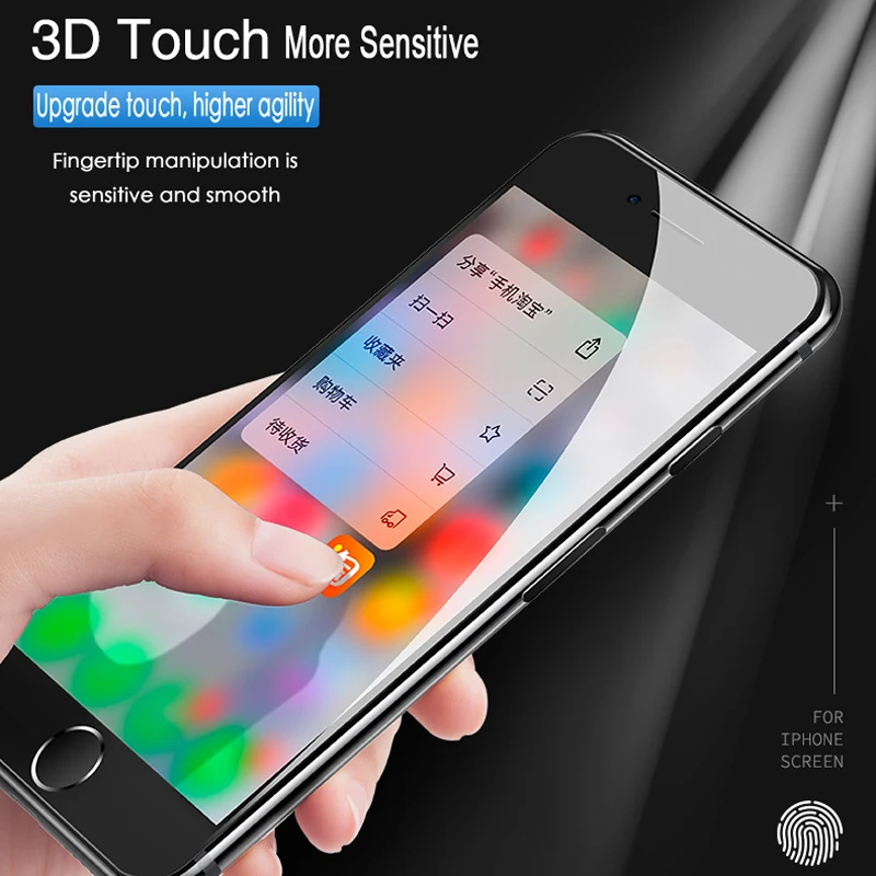 LCD-Skærm til iPhone 6 6S 7 7 8 Plus X 6SPlus iPhone 7 8 Plus 3D Touch Digitizer Assembly Udskiftning Telefonen, Lcd-skærme, AAA