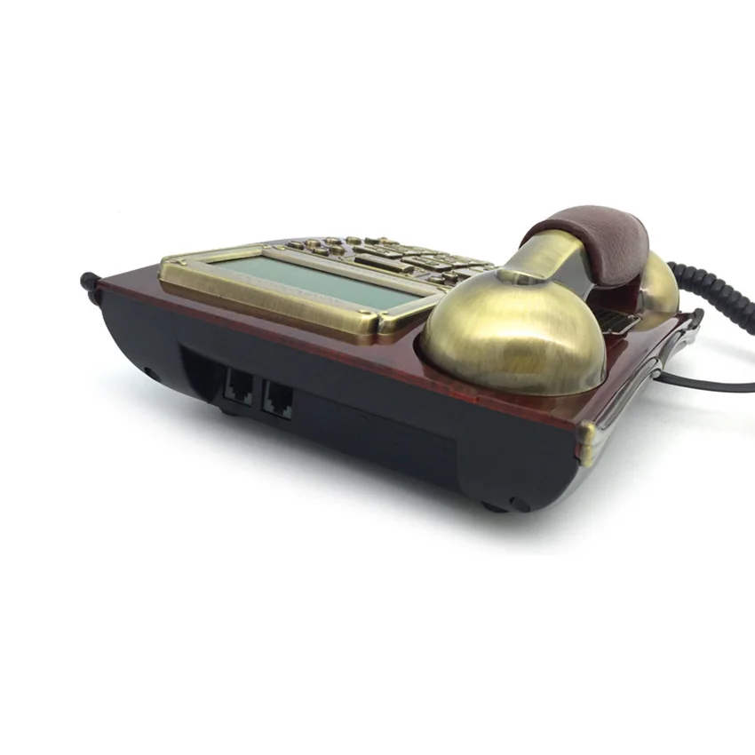 Telefon med ledning med Opkalds-ID, Vækkeur Funktion, Fortrolige Opkald Europæiske Antik, Vintage Fastnet Telefon til Hjemmet