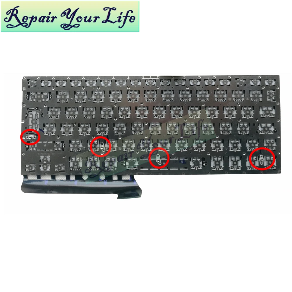 Udskiftning tastaturer til ASUS UX430U UX430UA UX430UQ på engelsk Tastatur sort 0KNB0 212CUK00 9Z.NBXBW.F0U helt Ny Intet Lys