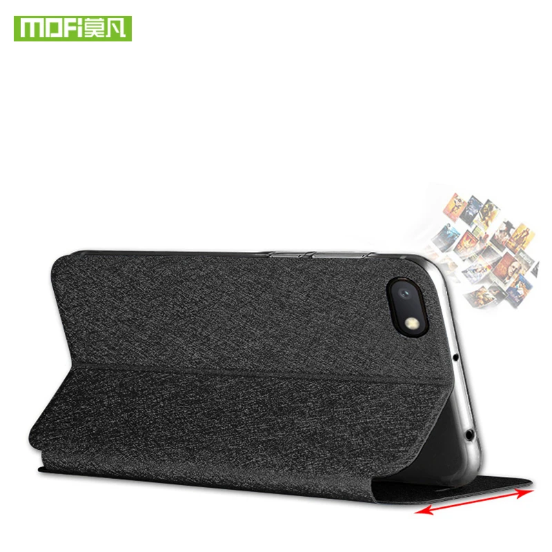 Original MOFi For Xiaomi Redmi 6A Tilfælde Redmi 6 TPU Læder Flip Cover Business Case Silicium Beskytte Luksus For Redmi 6 Pro Sag