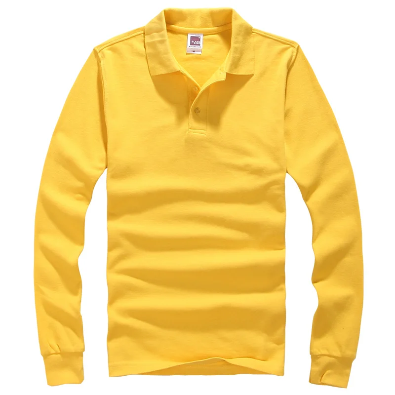 Brand Mænd Polo Hombre-Shirt Herre Mode Krave shirts med Lange Ærmer Casual Camisetas Masculinas Plus Størrelse S-XXXL Polo Sweatshirt