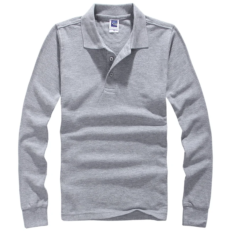 Brand Mænd Polo Hombre-Shirt Herre Mode Krave shirts med Lange Ærmer Casual Camisetas Masculinas Plus Størrelse S-XXXL Polo Sweatshirt