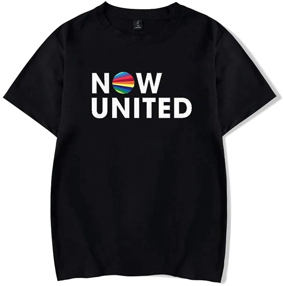 Nu Forenede Tshirt O-Hals, Korte Ærmer Kvinder Mænd t-shirts Unisex Streetwear Harajuku Tee 2020 Bedre Nu Forenede Lyrics Tøj