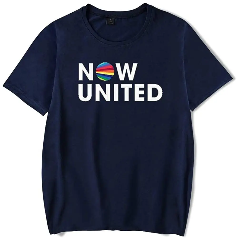 Nu Forenede Tshirt O-Hals, Korte Ærmer Kvinder Mænd t-shirts Unisex Streetwear Harajuku Tee 2020 Bedre Nu Forenede Lyrics Tøj