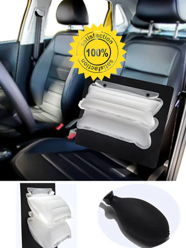 Manuel betjening auto sæde luft Indlejret lænde-airbag blære komfort hånd pumpe støtte sæde pude pude oppustelig madras