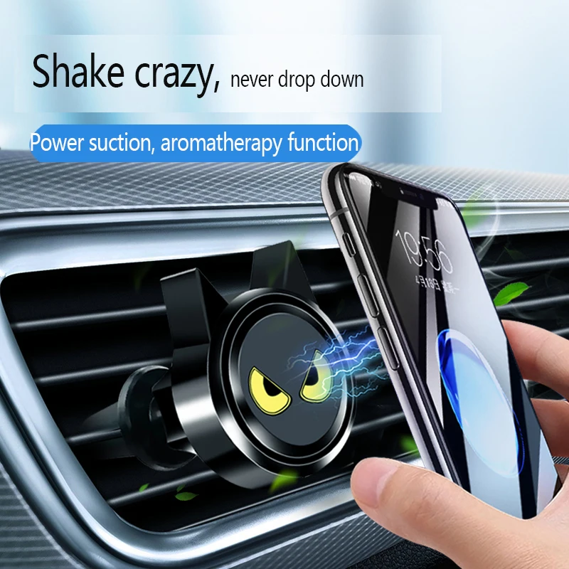 Bil Mobil Telefon Holder Luftudtag Magnetiske Aroma Diffuser Holder 2 In1 Indvendige Bil Tilbehør