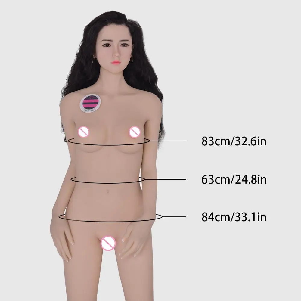 AYIYUN Silikone Sex Dukker med Stor Røv og Bryst Europæiske Oral Anal Realistisk og Naturtro Vagina sexlegetøj til Mandlige Masturbator