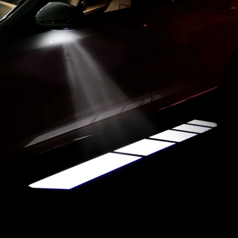 Bil Velkommen Lys Til Mercedes Benz W213 W205 GLC bakspejlet Omgivende Lys Indretning Lampe Skygge Projektor Høflighed Trin Lys