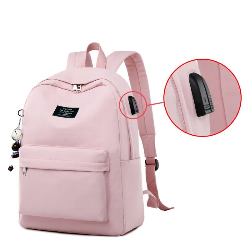 USB-Laptop Rygsæk Vandtæt, Anti tyveri Stor Kapacitet Studerende Rygsæk skoletaske For Teenage-Drenge Piger Rejser