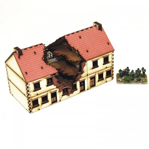 Nye Ankomst Træ-Miniature Beskadiget Hus