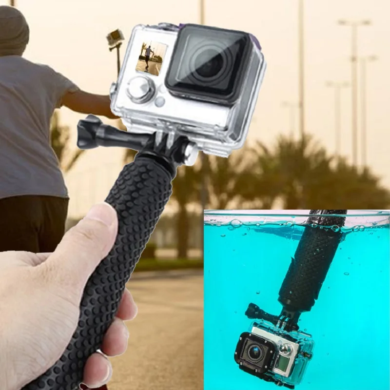 Gosear Undersøiske Monopod Selfie Holde sig Pole & Armbånd til Gopro Go Pro Hero 5 4 3 plus 2 Sjcam Xiaomi Yi 4k-Action-Kamera