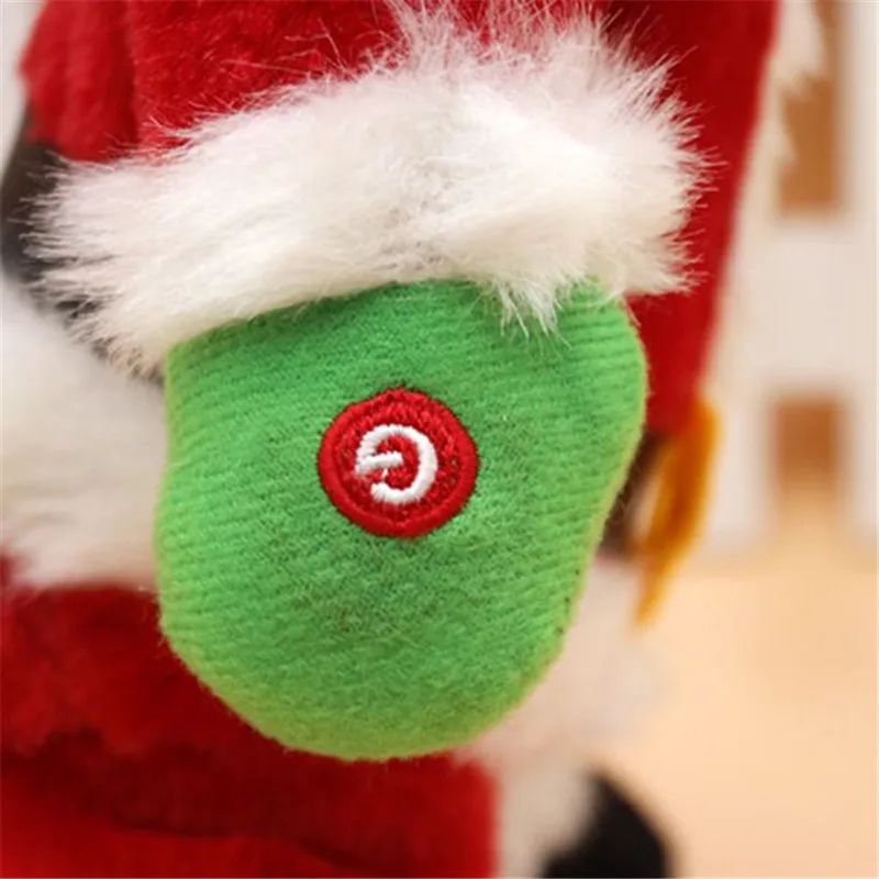 Elektrisk Musikalske Toy Santa Claus Dukke Twerking Sang juledekoration til hjemmet Jul Vedhæng Jule Ny Gave Dancin