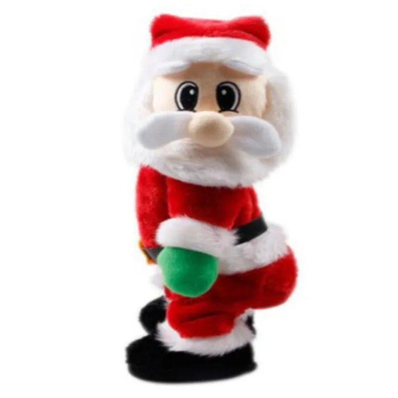 Elektrisk Musikalske Toy Santa Claus Dukke Twerking Sang juledekoration til hjemmet Jul Vedhæng Jule Ny Gave Dancin