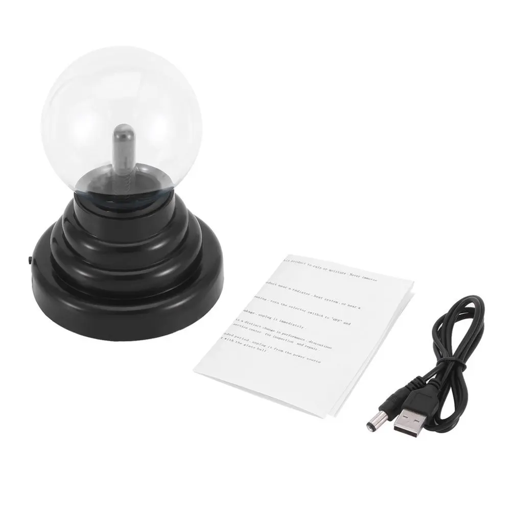 USB-Magiske Verden Desktop-Nat Lys Plasma-Bold Sfære Belysning Lampe Home Party Ball Night Lampe Indretning