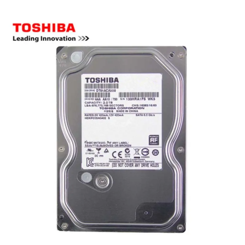 TOSHIBA 4TB 2 TB 1 TB 500 GB Intern Harddisk Disk HDD Harddisk HD SATA III, 3.5