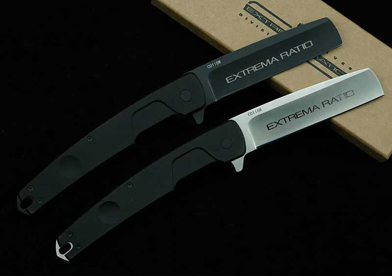 LEMIFSHE Ekstrema Forholdet folde kniv N690 blade aluminium håndtag udendørs camping jagt overlevelse køkkenkniv frugt kniv