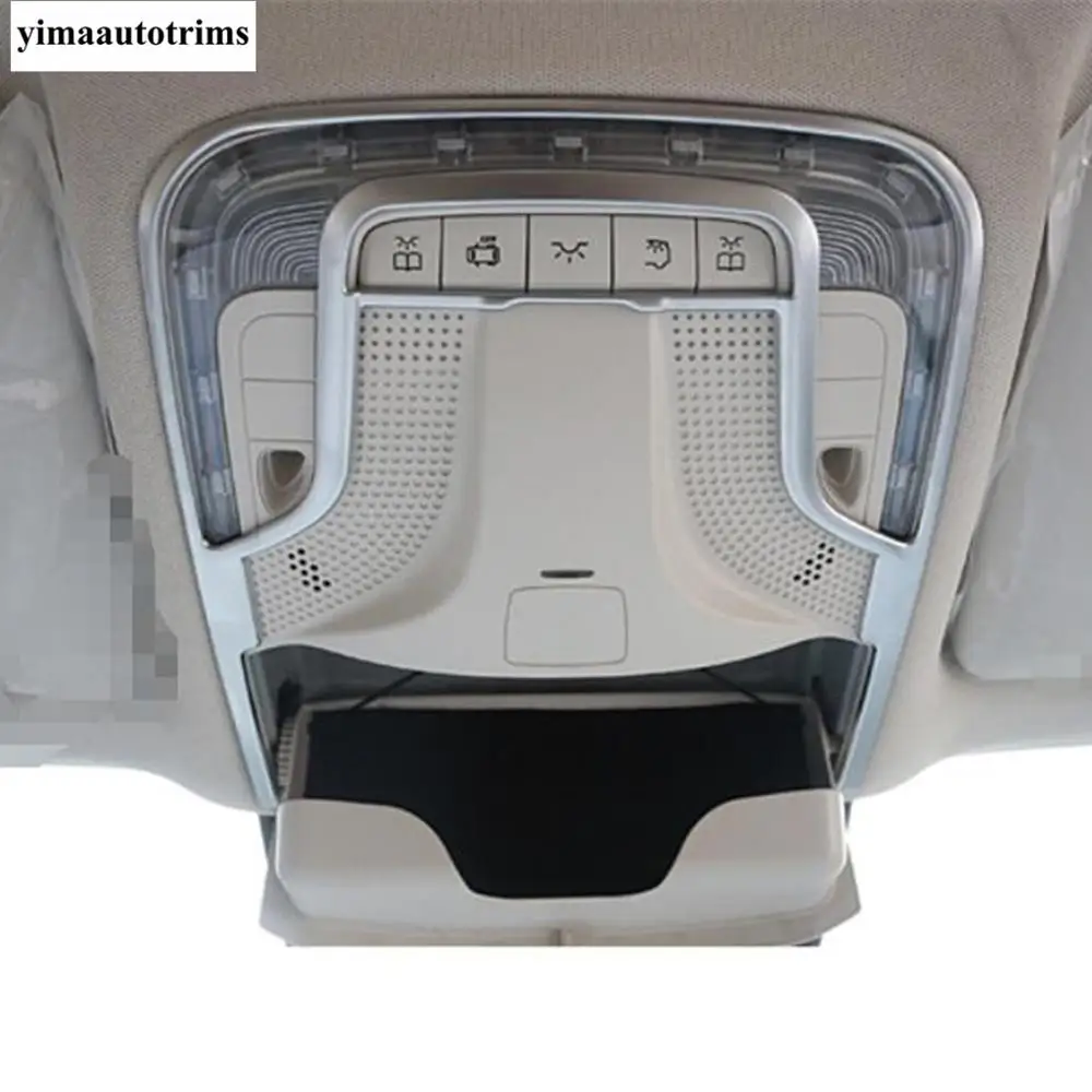 Mat Tilbehør Til Mercedes-Benz Vito W447 - 2019 Bil Indre Front Tag Læselamper Lamper Panel Dækker Interiør Trim