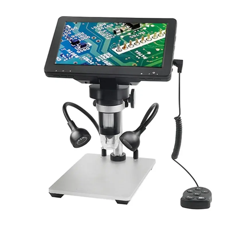 1200X 7 tommer Digital Mikroskop, Lup for Reparation Lodning med wire kontrol 11UA