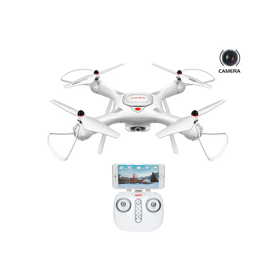 Квадрокоптер Syma X25 PRO Встроенный GPS, HD камера оснащен всеми необходимыми функциями и возможностью выполнения флипов