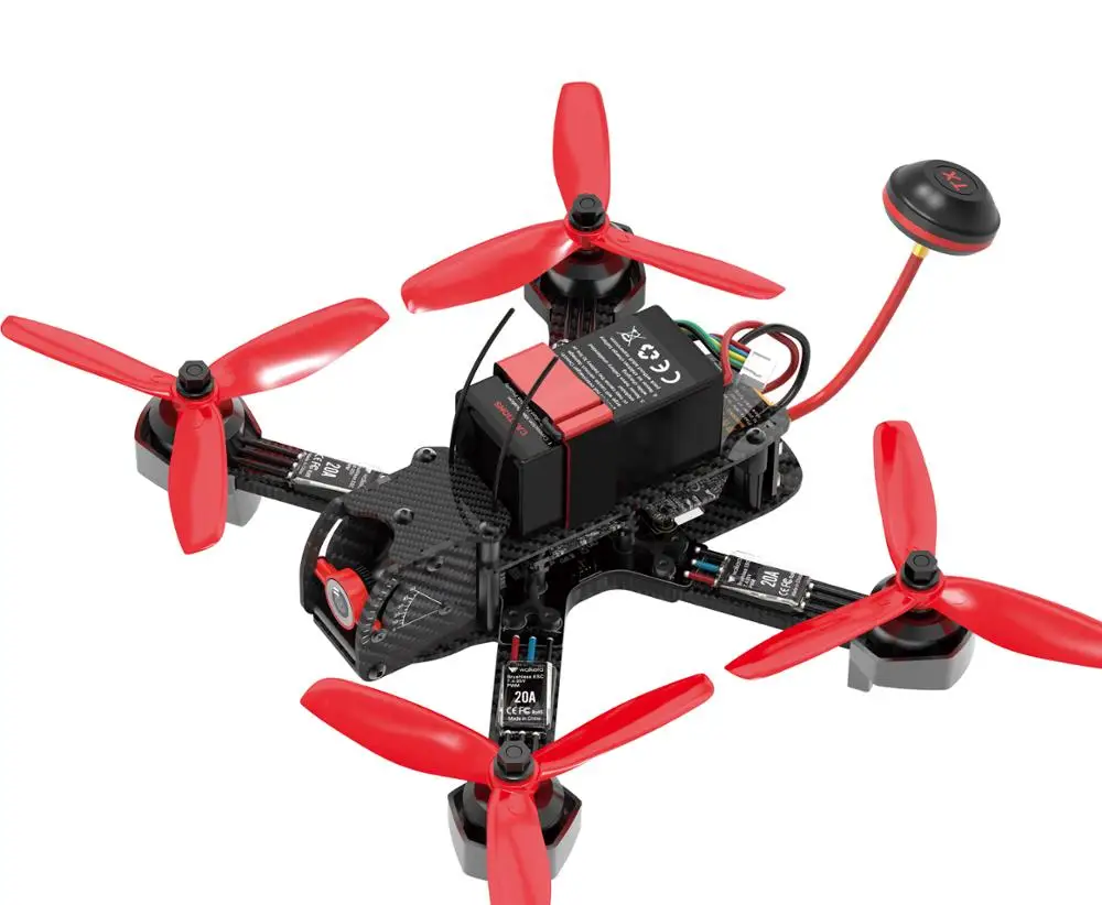 Walkera Rasende 215 RC Racing Drone med DEVO Sender RC Quadcopter, med 600TVL Kamera og F3 Flight Control BNF