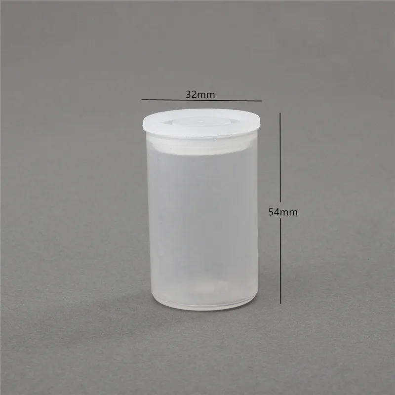 10stk Plast Kan Male Max Film Container Prøve Cream Balsam Jar Mini Kosmetiske Opbevaring af Flasker, Beholdere Pot Nail Arts 32x54mm