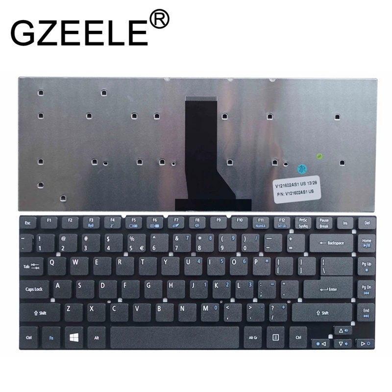 GZEELE nye Acer Aspire E5-411G E5-421 E5-421G E5-471 E5-471G E1-430 E1-430G E1-472G E1-472P E1-472PG OS Tastatur engelsk