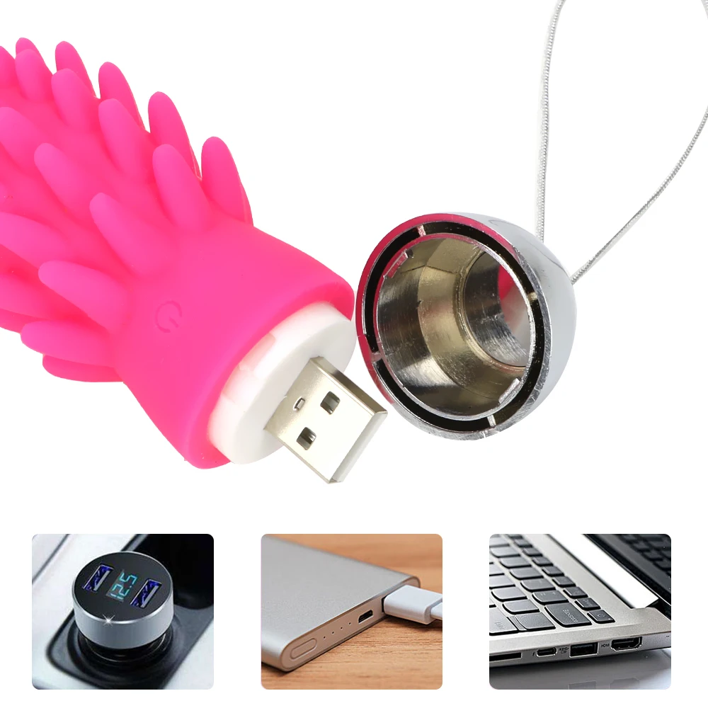IKOKY USB-Genopladelige Bullet Vibrator-G-spot Massager Voksen Produkter Sex Legetøj til Kvinder Klitoris Stimulator 36 Frekvens