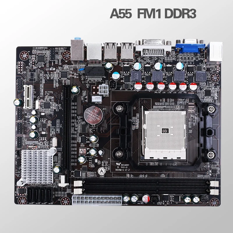 Ga-A55-S3P Bundkort Nye Ddr3 Dimm-Desktop Bundkort yrelser A55 A75 S3P Cpu Socket Fm1 Hdmi R20