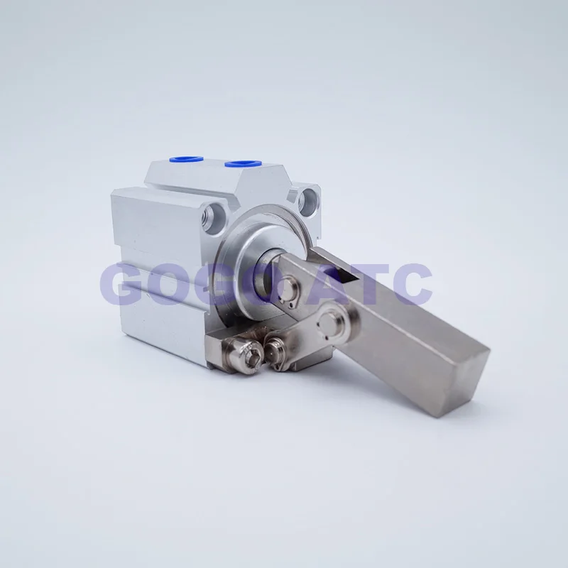 GOGOATC dobbeltvirkende klemme arm håndtaget pneumatisk cylinder ALC/JGL-25/32/40 bar roterende luft cylinder Fastspænding rocker med magnet