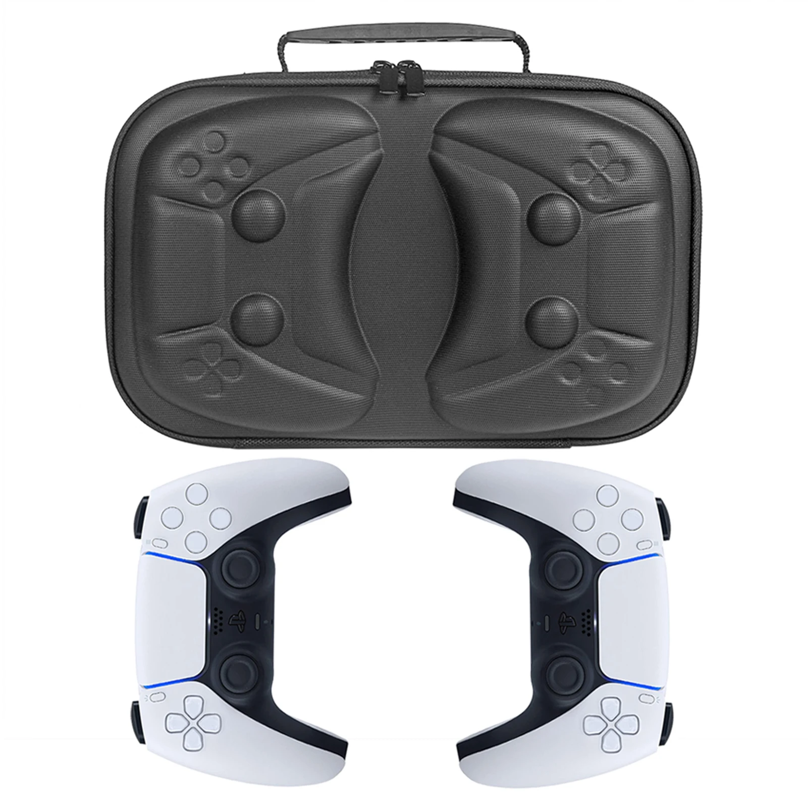 Opbevaringspose til PS5 Bærbare Beskyttende Kuffert Container Gamepad Controller Tilbehør Beskyttende Sag EVA Hårdt Cover Hot Nye
