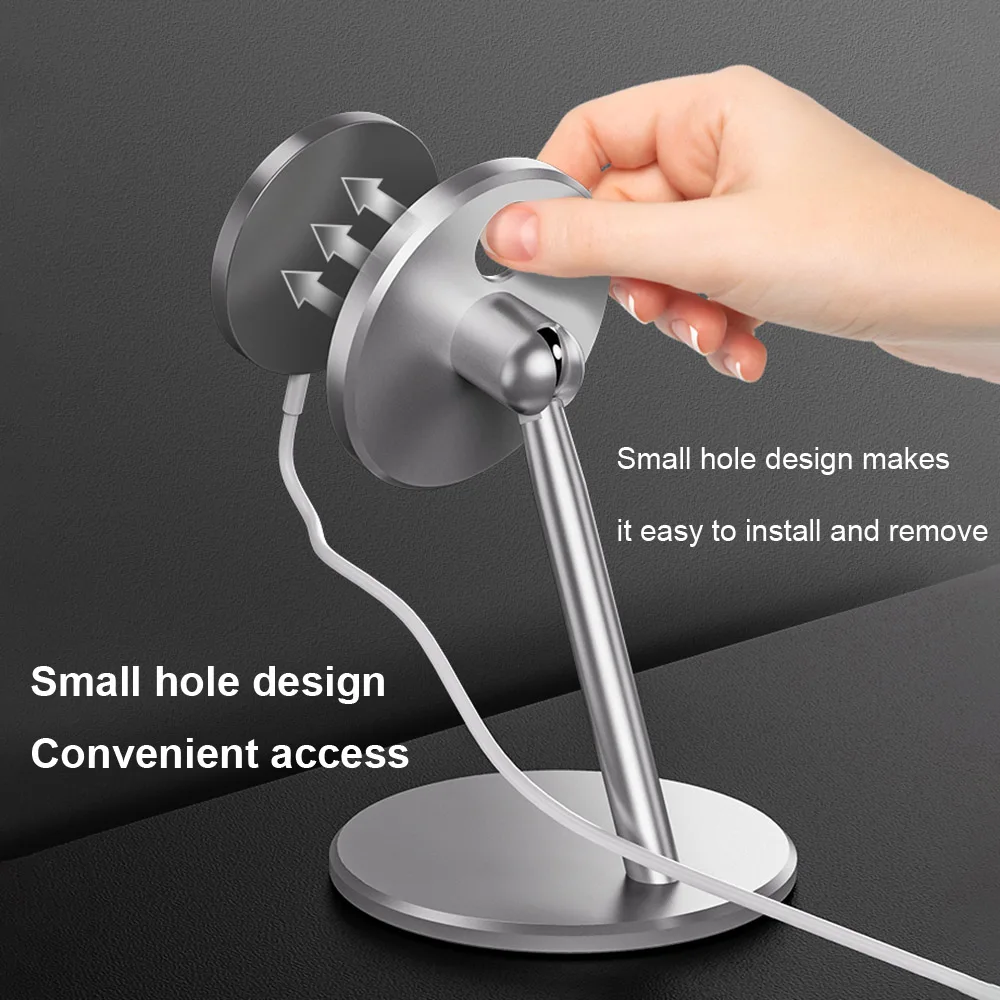 Magnetisk Trådløse Telefon Opladning Base Holder Desktop Phone Holder Stand For iPhone 12 Pro Max Mini Til Magsafe Oplader, Beslag