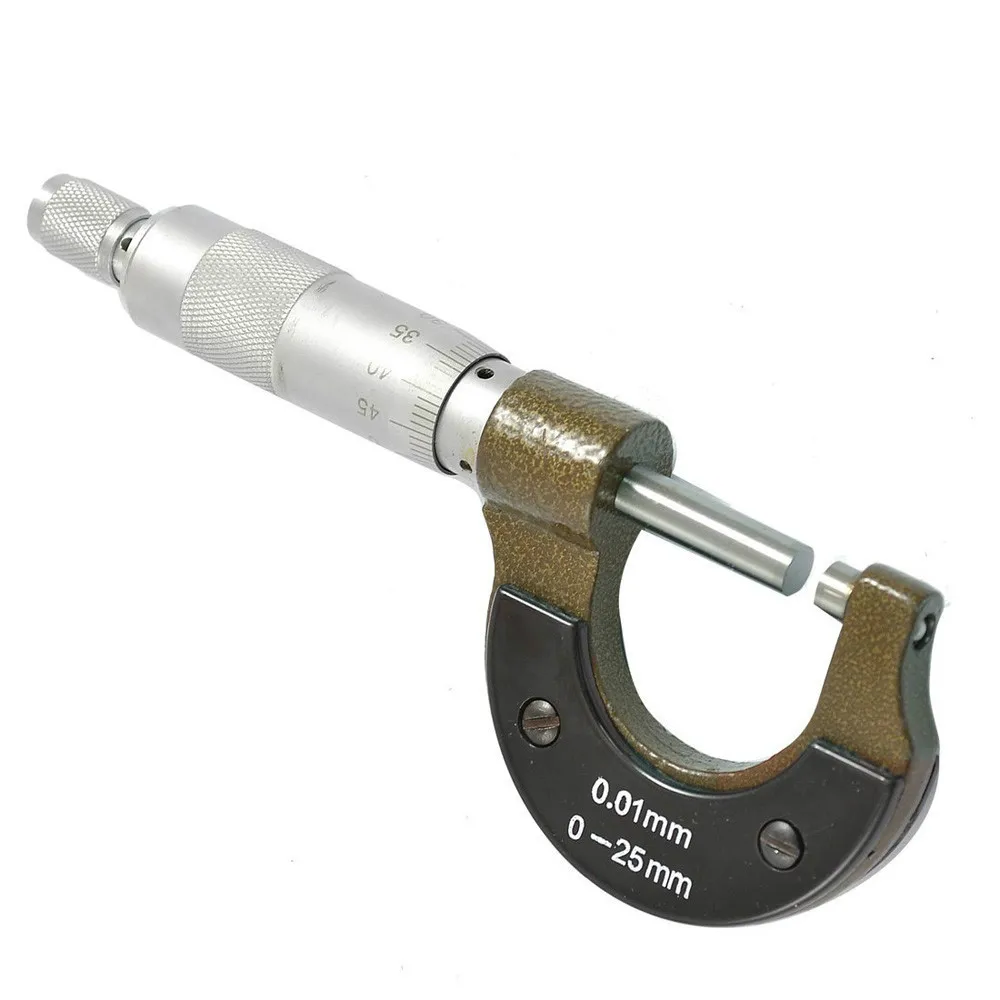 0-25 mm Sporvidde Udvendigt Mikrometer, måling af værktøj til Mechanist GRATIS FRAGT