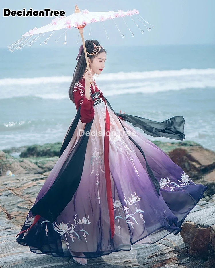 2021 hanfu nationale gamle kinesiske kjole cosplay kostume gamle kvinder kinesiske hanfu tøj dame kinesiske stage performance