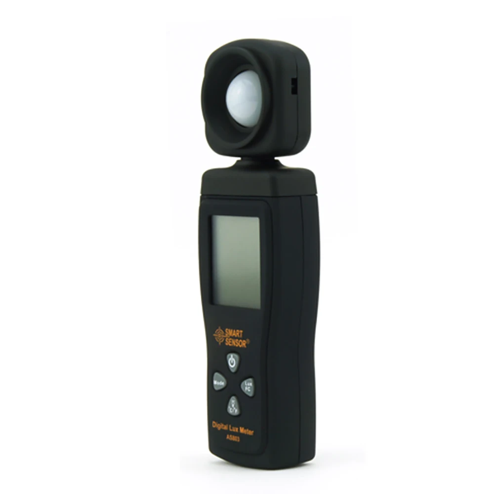 Smart Sensor AS803 Digital fotografering Mini-spektrometer actinomete Lux Meter light meter Luminans tester 1-200 .000 Lux værktøjer