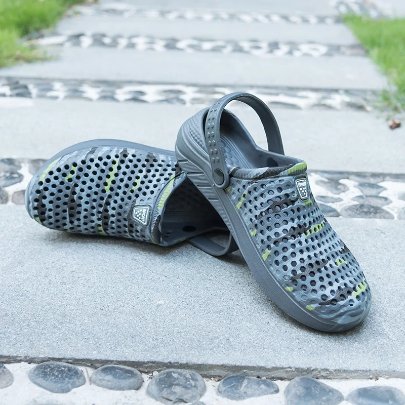 Ny 2020-Mand Sko Sandaler Sommer Mode Sko Åndbar Sandal med Blød Letvægts Stranden Afslappet Komfortabel Mænd Anti-slip Sandaler